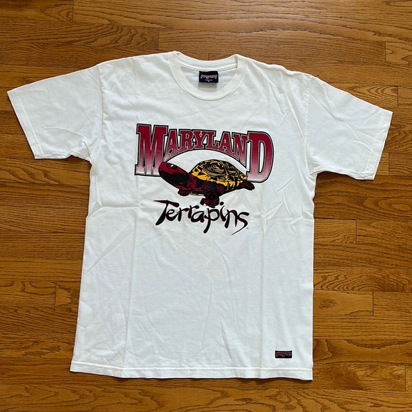 Vintage Maryland MD Terrapins TERPS T-Shirt Size L - Picture 1 of 10